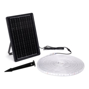 Aigostar - Dimmbarer LED-RGB-Solarstreifen LED/10W/3,2V 10 m IP65 + Fernbedienung