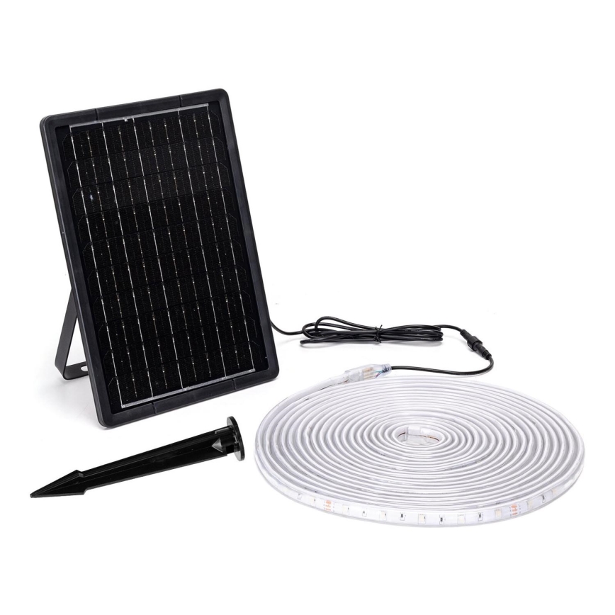 Aigostar - Dimmbarer LED-RGB-Solarstreifen LED/10W/3,2V 10 m IP65 + Fernbedienung