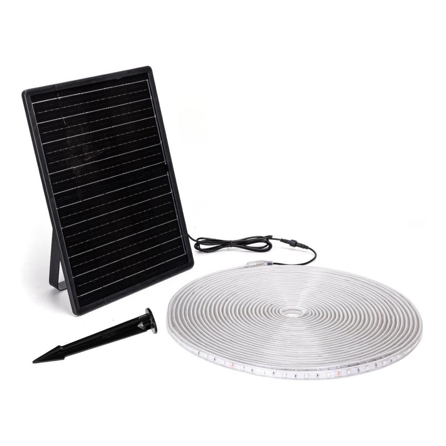 Aigostar - Dimmbarer LED-RGB-Solarstreifen LED/20W/3,2V 20 m IP65 + Fernbedienung