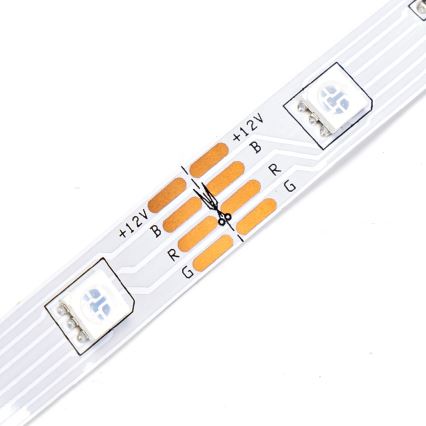 Aigostar - Dimmbarer LED-RGBW-Streifen LED/18W/12V 2x5 m Wi-Fi