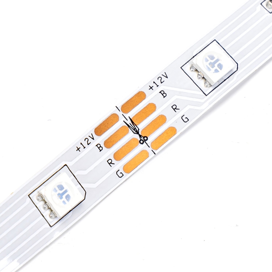 Aigostar - Dimmbarer LED-RGBW-Streifen LED/18W/12V 2x5 m Wi-Fi
