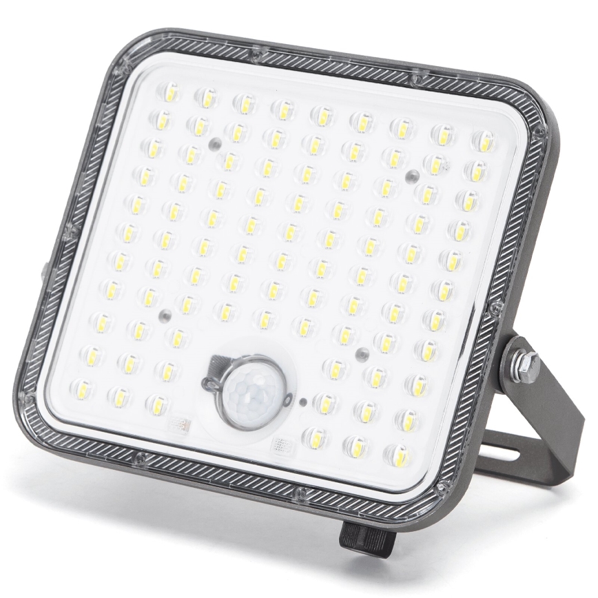 Aigostar - LED-dimmbarer Solarstrahler mit Sensor LED/120W/3,4V 6500K IP66 8000 mAh + Fernbedienung