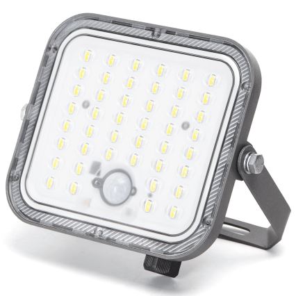 Aigostar - LED-dimmbarer Solarstrahler mit Sensor LED/80W/3,4V 6500K IP66 4000 mAh + Fernbedienung