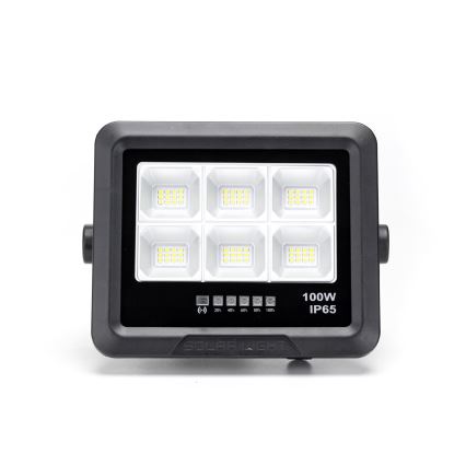 Aigostar - Dimmbarer LED-Solarstrahler LED/100W/3,4V IP65 + Fernbedienung