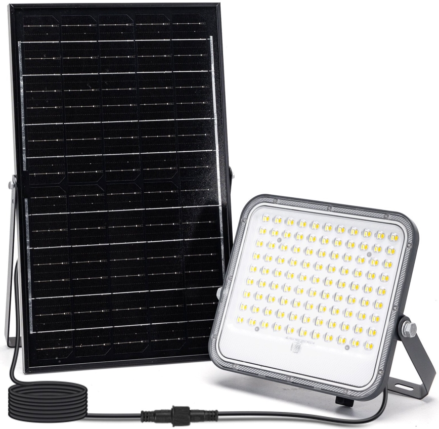 Aigostar - Dimmbarer LED-Solarstrahler LED/150W/3,4V 3000/4000/6500K IP66 + Fernbedienung