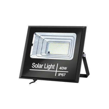 Aigostar - Dimmbarer LED-Solarstrahler LED/40W/3,2V IP67 + FB