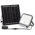 Aigostar - Dimmbarer LED-Solarstrahler LED/50W/3,4V 3000/4000/6500K IP66 4000 mAh + Fernbedienung