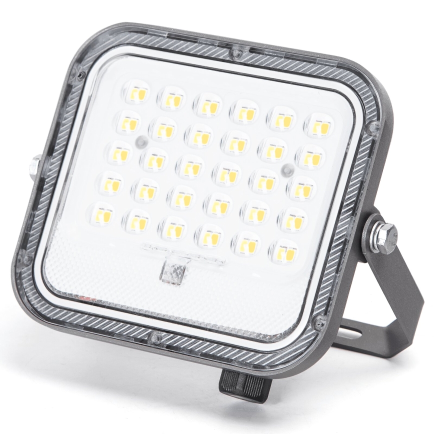 Aigostar - Dimmbarer LED-Solarstrahler LED/50W/3,4V 3000/4000/6500K IP66 + Fernbedienung