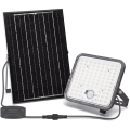 Aigostar - Dimmbarer LED-Solarstrahler mit Sensor LED/120W/3,4V 6500K IP66 + Fernbedienung