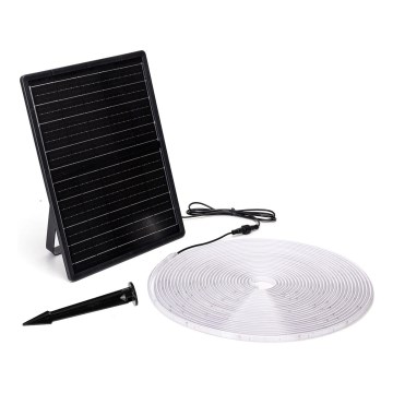 Aigostar - Dimmbarer LED-Solarstreifen LED/20W/3,2V 20 m 6500K IP65 + Fernbedienung