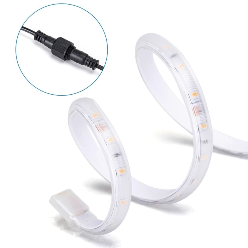 Aigostar - Dimmbarer LED-Solarstreifen LED/5W/3,2V 5 m 2700K IP65 + Fernbedienung