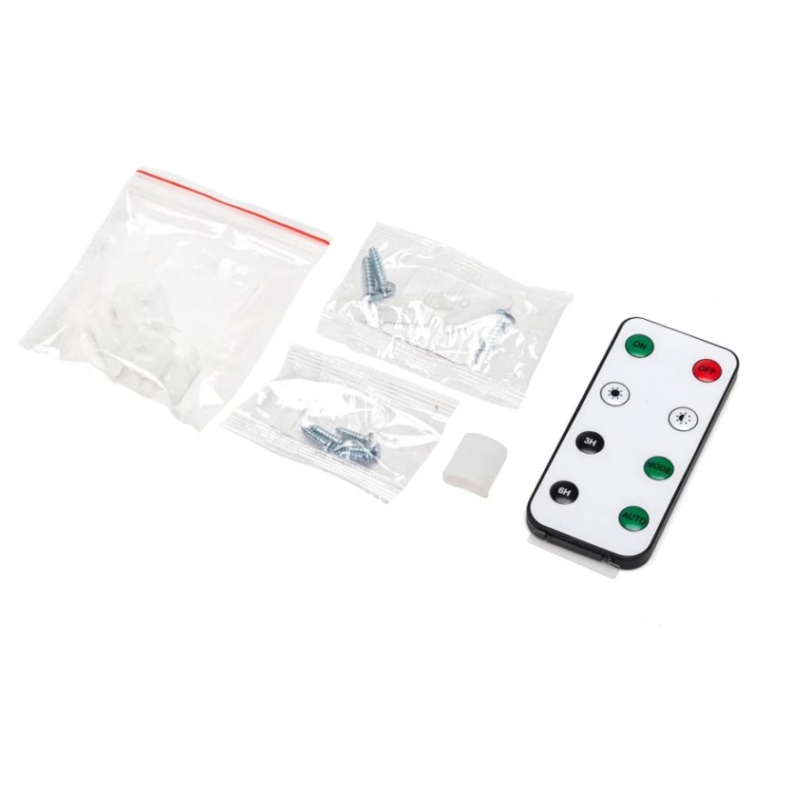 Aigostar - Dimmbarer LED-Solarstreifen LED/5W/3,2V 5 m 6500K IP65 + Fernbedienung