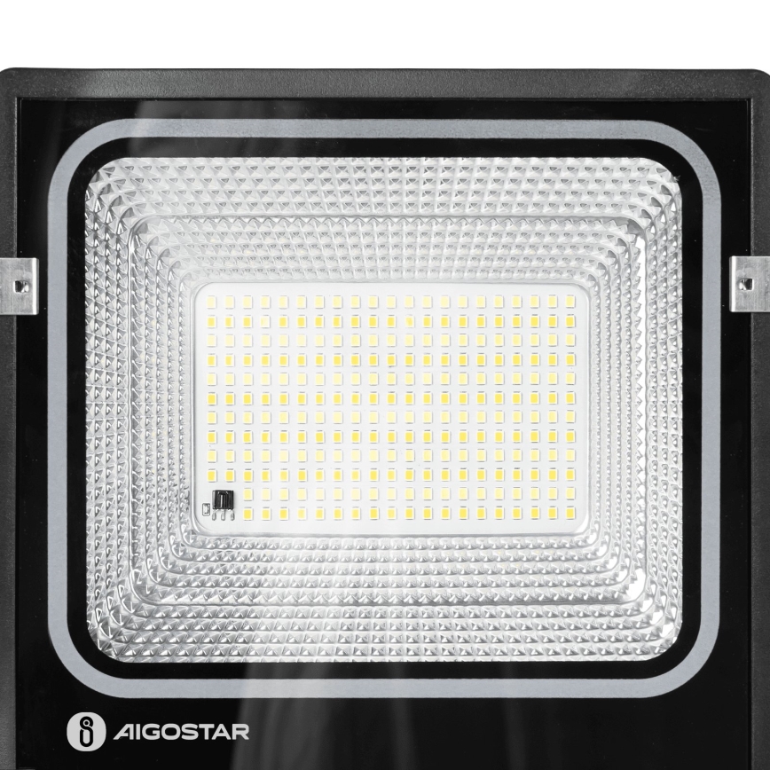 Aigostar - Dimmbarer LED-Solarstrahler LED/100W/3,2V 2000mAh 3000K/4000K/6500K IP66 + Fernbedienung