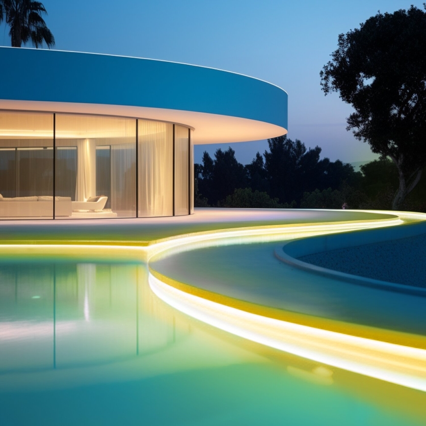 Aigostar - Dimmbarer Solar-LED-Streifen LED/20W/3,2V 20 m 2700K IP65 20000 mAh + Fernbedienung