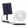 Aigostar - Dimmbarer Solarstreifen (LED RGB) LED/5W/3,2V 5+2m IP65 + Fernbedienung
