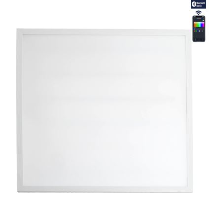 Aigostar - Dimmbares LED-RGBW-Einbaupanel MESH LED/36W/230V 60x60 cm