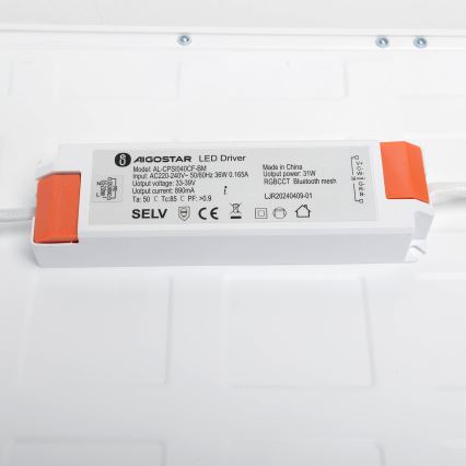 Aigostar - Dimmbares LED-RGBW-Einbaupanel MESH LED/36W/230V 60x60 cm
