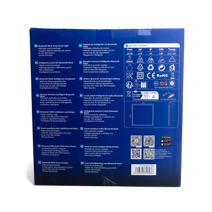Aigostar - Dimmbares LED-RGBW-Einbaupanel MESH LED/36W/230V 60x60 cm
