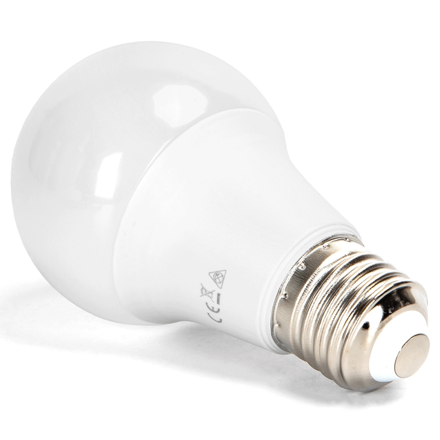 Aigostar - Dimmbare LED RGBW-Glühbirne E27/12W/230V 3000K + Fernbedienung