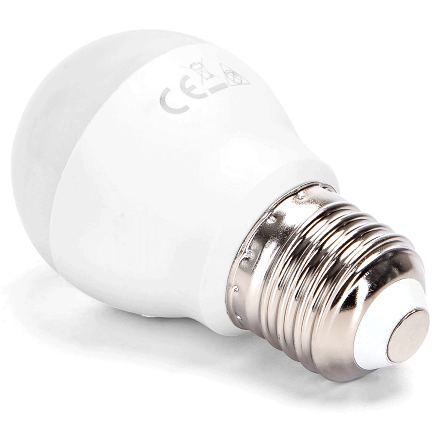 Aigostar - Dimmbare LED RGBW-Glühbirne G45 E27/4,8W/230V 3000K + Fernbedienung