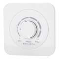 Aigostar - Dimmer mit Rahmen 250V/10A weiß