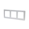 Aigostar - Dreifachrahmen aus Aluminium, silber