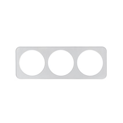 Aigostar - Dreifach-Fotorahmen mit Glas, weiß