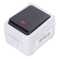Aigostar - Ein-Tasten-Schalter IP54