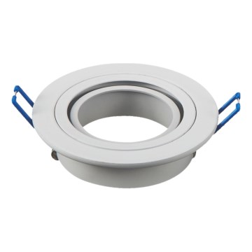 Aigostar - Einbaurahmen für GU10-Einbaustrahler Ø 9,1 cm, weiß