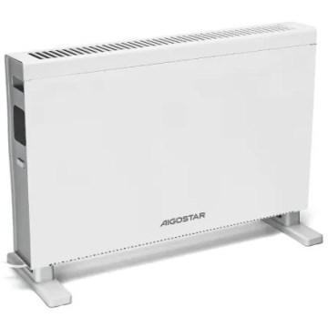 Aigostar - Elektrischer Direktheizer/Konvektor mit LCD-Display ECO/1250/2000W/230V + Fernbedienung