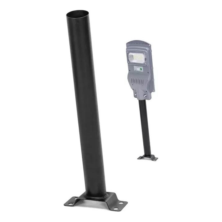 Aigostar - Halterung für Straßenlaterne 48,9 cm schwarz