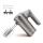 Aigostar - Handmixer 400W/230V grau/matt Chrom