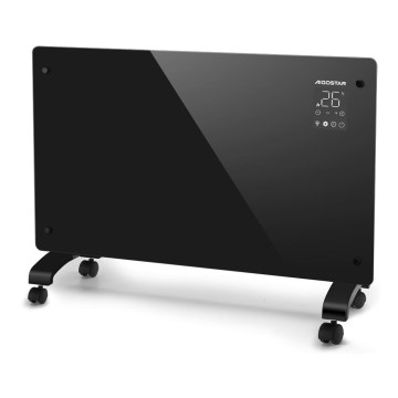 Aigostar - Intelligenter elektrischer Direktheizer/Konvektor mit LCD-Display ECO/1000/2000W Wi-Fi