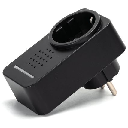 Aigostar - Kabellose Steckdosen-Türklingel 1Z 230V IPX4 schwarz
