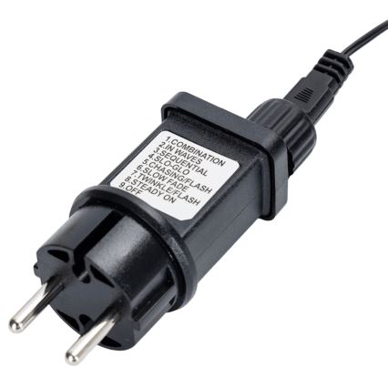 Aigostar - LED-Außen-Dekorations-Lichterkette 100xLED/8 Funktionen 10 m IP44 warmweiß