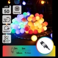 Aigostar - LED-Außen-Dekorations-Lichterkette 50xLED/8 Funktionen 5 m IP44 mehrfarbig