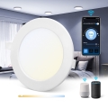 Aigostar - LED Außen-Einbauleuchte dimmbar MESH LED/6W/230V 2700-6500K IP44 weiß