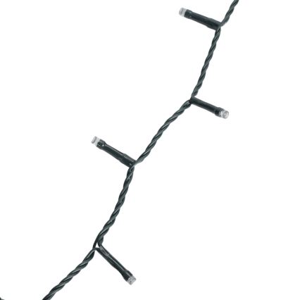 Aigostar - LED Außen-Weihnachtslichterkette 200xLED/8 Funktionen 13m IP44 kaltweiß
