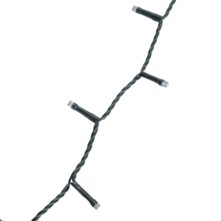 Aigostar - LED Außen-Weihnachtslichterkette 200xLED/8 Funktionen 13m IP44 kaltweiß