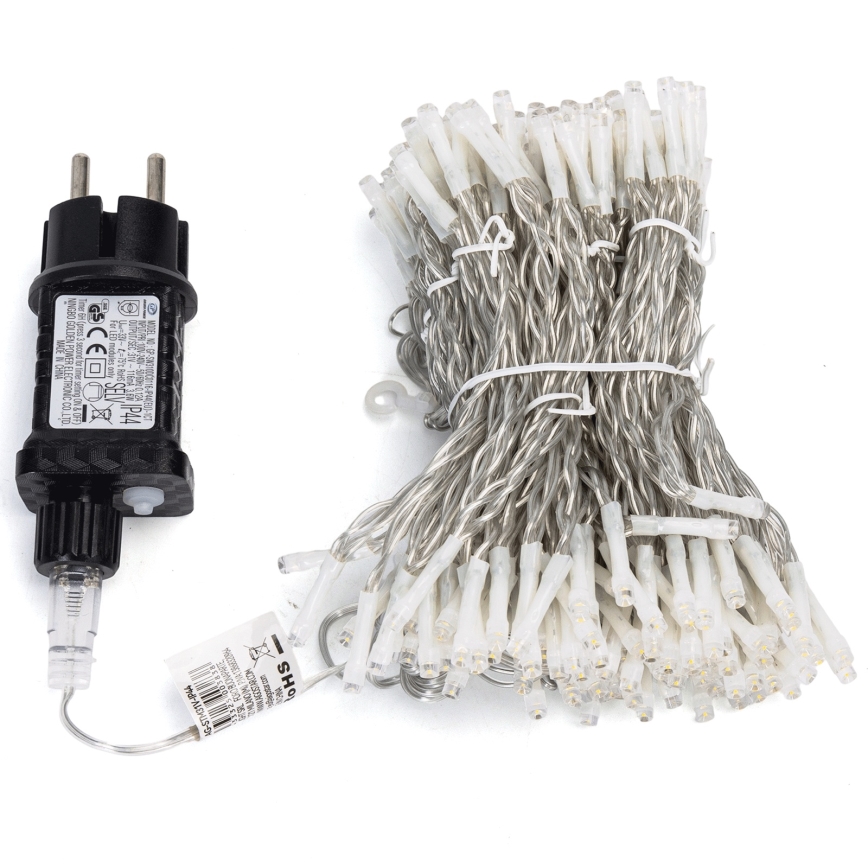 Aigostar - LED-Außen-Lichterkette 234xLED/8 Funktionen 1,2x1,8 m IP44 mehrfarbig