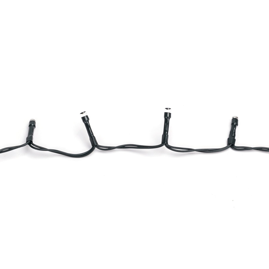 Aigostar - LED Außen-Weihnachtslichterkette 300xLED/8 Funktionen 15,3m IP44 kaltweiß