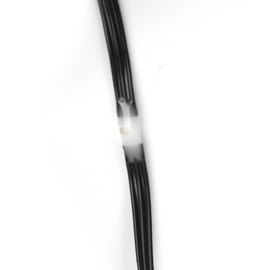 Aigostar - LED Außen-Weihnachtslichterkette 50xLED/8 Funktionen 3xAA 5,3m IP44 kaltweiß