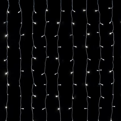 Aigostar - LED-Außen-Lichterkette 558 LEDs, 3×1,8 m, IP44, kaltweiß