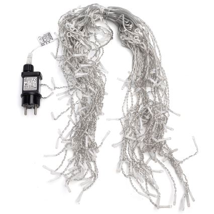 Aigostar - LED Außen-Weihnachts-Lichterkette 200xLED/8 Funktionen 10x0,4m IP44 warmweiß