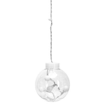 Aigostar - LED-Lichterkette für den Außenbereich, 120 LEDs / 8 Funktionen, 3×0,6 m, IP44, warmweiß, mit Fernbedienung