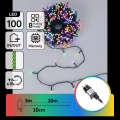 Aigostar - LED Außen-Weihnachtslichterkette 100xLED/8 Funktionen 13m IP44 mehrfarbig