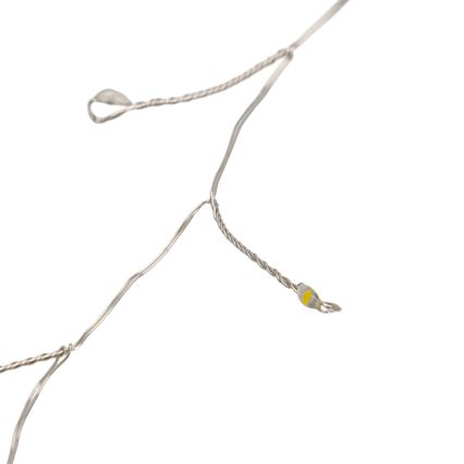 Aigostar - LED-Außen-Weihnachtslichterkette 100xLED/8 Funktionen 3xAA 3,3m IP44 mehrfarbig
