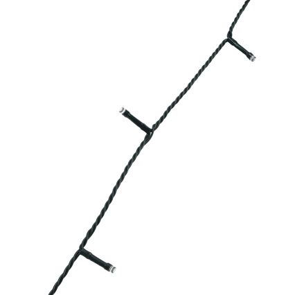 Aigostar - LED-Außen-Weihnachtslichterkette 200xLED/8 Funktionen 20m IP44 kaltweiß