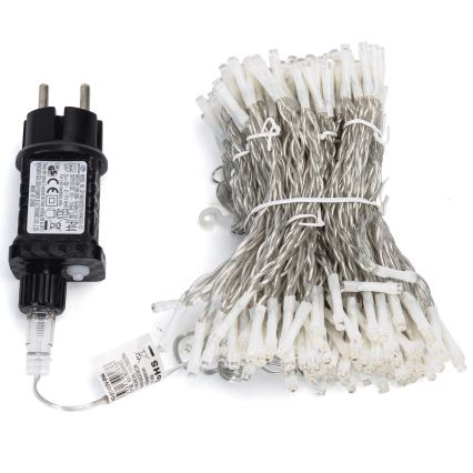 Aigostar - LED Außen-Weihnachtslichterkette 234xLED/8 Funktionen 1,2x1,8 m IP44 warmweiß