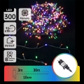 Aigostar - LED-Außen-Weihnachtslichterkette, 300 LEDs, 30 m, IP44, mehrfarbig
